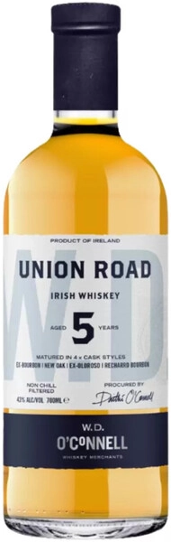 Виски "O'Connell" Union Road, 0.7 л