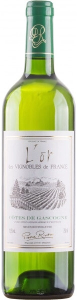 Вино L'Or des Vignobles de France, Cotes de Gascogne IGP, 2015