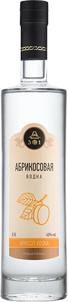Водка А301, Абрикосовая, 0.5 л
