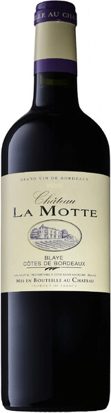 Вино Chateau La Motte, Blaye Cotes de Bordeaux AOC, 2020