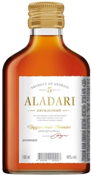 Коньяк Aladari 5 Years, 100 мл