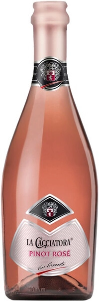 Игристое вино La Cacciatora Pinot Rose Frizzante, Provincia di Pavia IGT