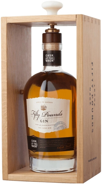 Джин Fifty Pounds Oak Cask, gift box, 0.7 л