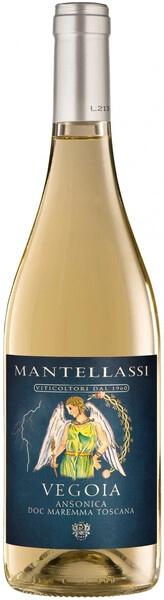 Вино Mantellassi, Vegoia Ansonica, Maremma Toscana DOC, 2022