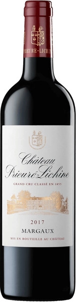 Вино Chateau Prieure-Lichine, Margaux AOC, 2017