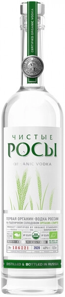 Водка Чистые Росы, 0.5 л
