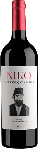 Вино Niko Saperavi Qvevri Oak, 2017