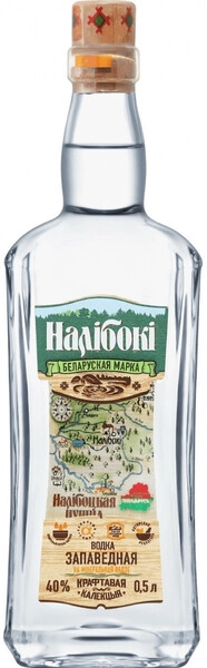 Водка Налибоки Заповедная, 0.5 л