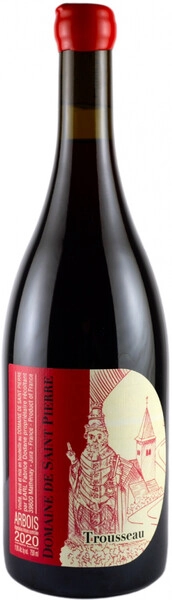 Вино Domaine de Saint Pierre, Trousseau, Arbois AOC, 2020