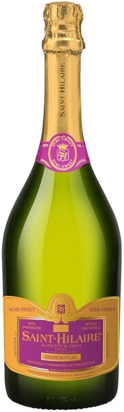Игристое вино Saint-Hilaire Semi-Sweet, Blanquette de Limoux AOC