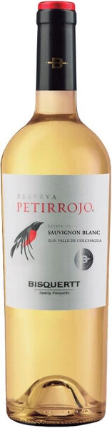 Вино Bisquertt, Petirrojo Reserve, Sauvignon Blanc, Colchagua Valley DO, 2021