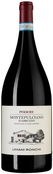 Вино Umani Ronchi, "Podere" Montepulciano d'Abruzzo, 2023, 1.5 л