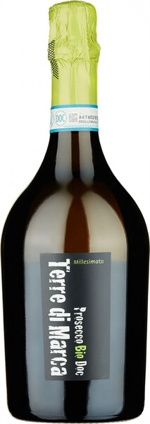Игристое вино Terre di Marca Prosecco Bio Millesimato Extra Dry, Treviso DOC, 2023