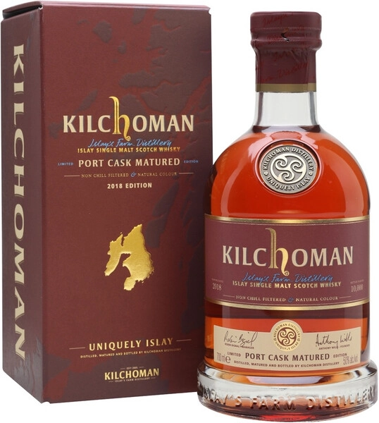 Виски Kilchoman, Port Cask Matured, gift box, 0.7 л
