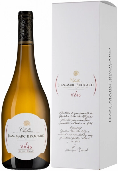 Вино Jean-Marc Brocard, Chablis V.V. 46 AOC, 2024, gift box