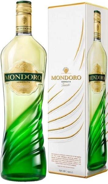 Вермут Mondoro Vermouth Bianco, gift box, 1 л