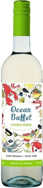 Вино Ocean Buffet Vinho Verde Branco DOC, 2023