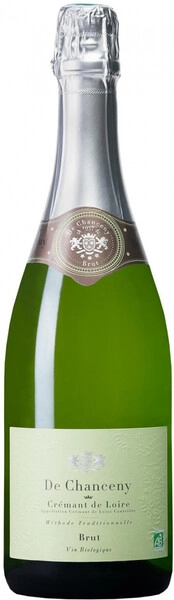 Игристое вино De Chanceny Cremant de Loire AOP Brut Biologique