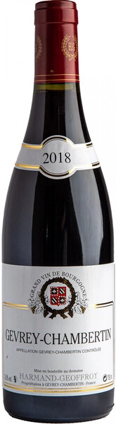 Вино Domaine Harmand-Geoffroy, Gevrey-Chambertin AOC, 2018