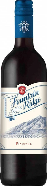 Вино Fountain Ridge Pinotage, Western Cape WO, 2023