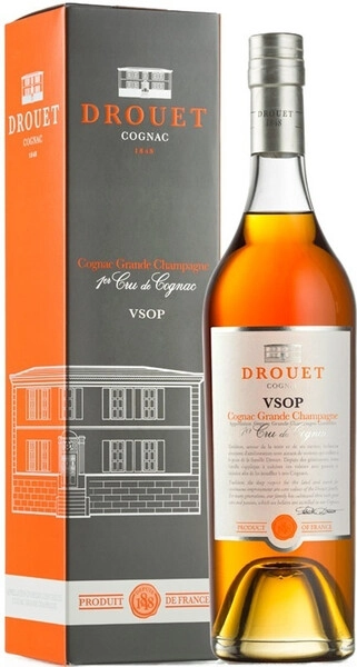 Коньяк Drouet, VSОP, Cognac Grande Champagne AOC, gift box, 0.7 л