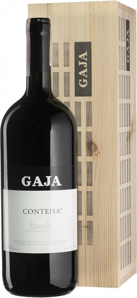 Вино Gaja, Conteisa, Barolo DOP, 2017, wooden box, 1.5 л