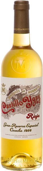 Вино Marques de Murrieta, Castillo Ygay Blanco Gran Reserva Especial, 1986