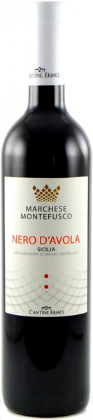Вино Marchese Montefusco Nero d'Avola, Sicilia DOC, 2024