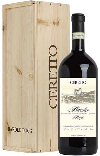 Вино Ceretto, Barolo Prapo DOCG, 2016, woodem box, 1.5 л