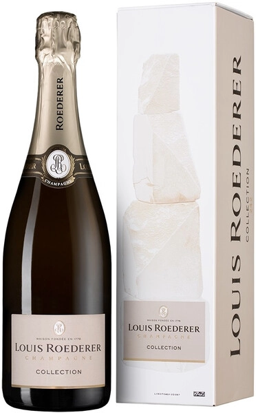 Шампанское Louis Roederer, Collection 244, Champagne AOC, gift box