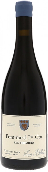 Вино Louis Billard, Pommard 1er Cru Les Fremiers AOC, 2022