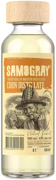 Ликер Samogray Corn Distilate, 0.5 л