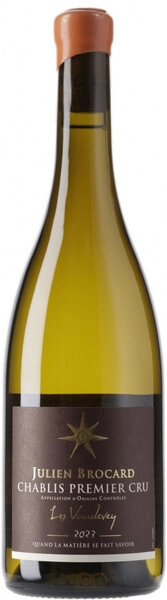 Вино Julien Brocard, Chablis 1-er Cru "Les Vaudevey" AOC, 2023