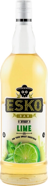 Сироп Esko Bar, Lime, 1 л