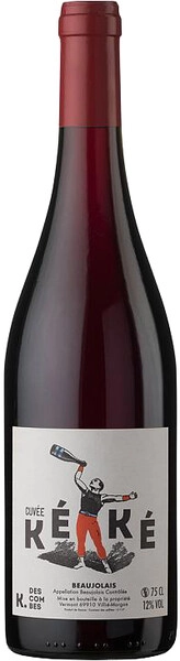 Вино K. Descombes, Cuvee Keke, Beaujolais AOC, 2022