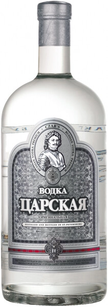 Водка Царская Оригинальная, 1.75 л