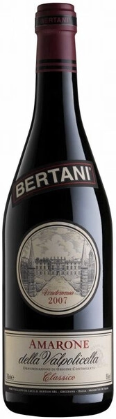 Вино Bertani, Amarone Della Valpolicella Classico DOC, 2007