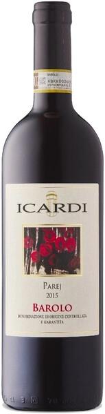 Вино Icardi, Parej, Barolo DOCG, 2015