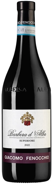 Вино Giacomo Fenocchio, Barbera d'Alba DOC Superiore, 2022