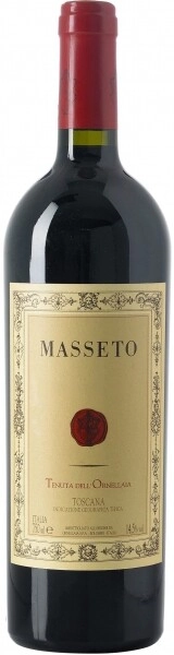 Вино Ornellaia, Masseto, Toscana IGT, 2008
