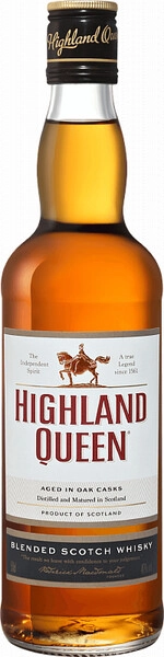 Виски Highland Queen, 3 Years Old, 0.5 л