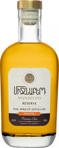 Водка Mijnaberd Apricot Reserve, 0.5 л
