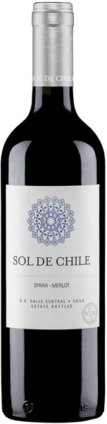 Вино Sol de Chile Syrah-Merlot, Valle Central DO, 2021