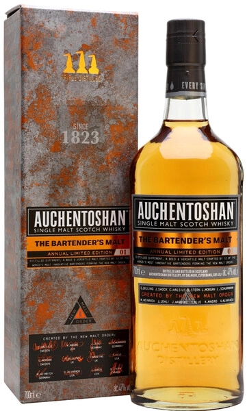 Виски Auchentoshan, Bartender's Malt Edition 1, gift box, 0.7 л