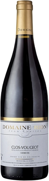 Вино Domaine Jean-Charles Rion, Clos Vougeot Grand Cru AOC, 2018