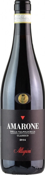 Вино Allegrini, Amarone della Valpolicella Classico DOC, 2016