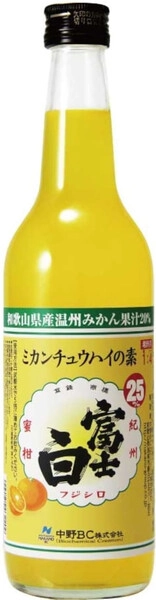 Ликер Nakano, Fujishiro Mikan Chuhai, 0.6 л