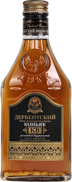 Коньяк ДВКК, Выдержанный КВ, 250 мл