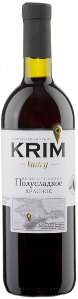 Вино Krim Valley Red Semi-Sweet