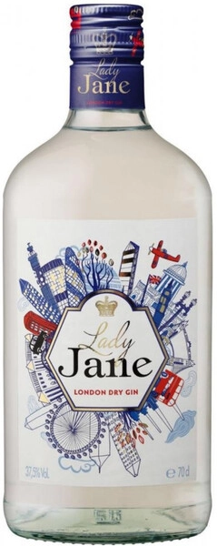 Джин Lady Jane London Dry, 0.7 л